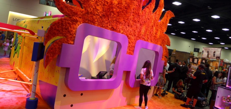 Nickelodeon Trade Show Booth